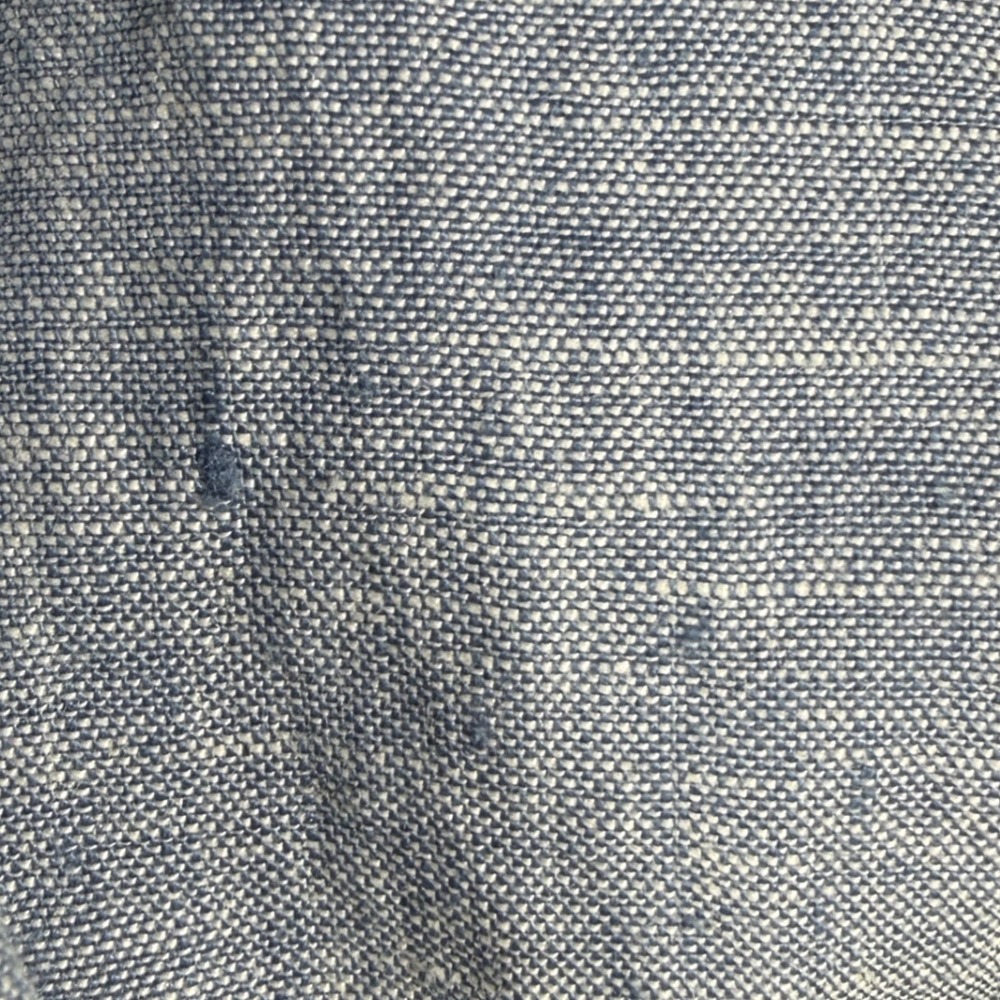 Athleta Cabo Linen Wide Leg Pants Light Blue Chambray Size 16 NWT SP22 - Picture 16 of 16